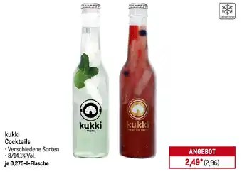 METRO kukki Cocktails Angebot