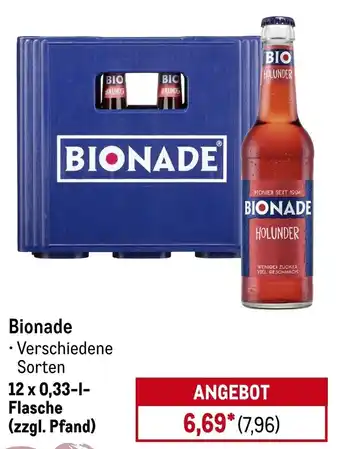 METRO Bionade Angebot
