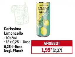 METRO Carissima Limoncello Angebot