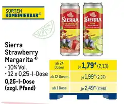METRO Sierra Strawberry Margarita Angebot