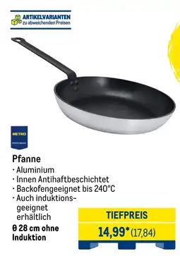 METRO METRO Chef Pfanne Angebot