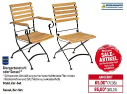 METRO METRO Chef Biergartenstuhl oder Sessel Angebot