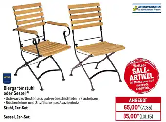 METRO METRO Chef Biergartenstuhl oder Sessel Angebot