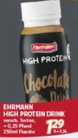 inkoop Ehrmann high protein drink Angebot