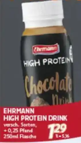 inkoop Ehrmann high protein drink Angebot