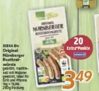 inkoop EDEKA Bio Original Nürnberger Rostbrat würste Angebot
