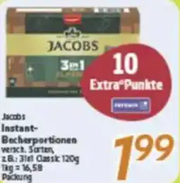 inkoop Jacobs Instant- Becherportionen Angebot