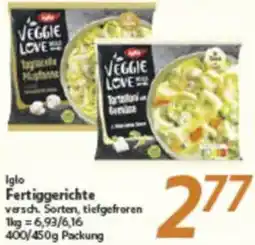 inkoop Iglo Fertiggerichte Angebot