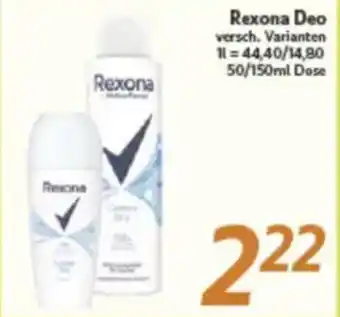 inkoop Rexona Deo Angebot