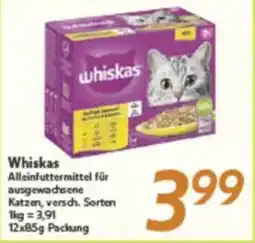 inkoop Whiskas Alleinfuttermittel für Angebot