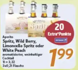 inkoop Aperito Spritz, Wild Berry, Limoncello Spritz oder White Peach Angebot