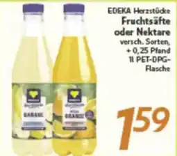inkoop EDEKA Herzstücke Fruchtsäfte oder Nektare Angebot