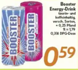 inkoop Booster Energy-Drink Angebot