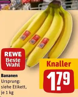 REWE Bananen Angebot