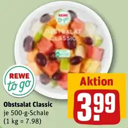 REWE REWE to go Obstsalat Classic Angebot
