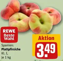 REWE Plattpfirsiche Angebot