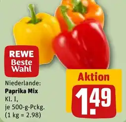 REWE Paprika Mix Angebot