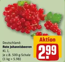 REWE Rote Johannisbeeren Angebot