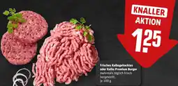 REWE Frisches Kalbsgehacktes oder Kalbs Premium Burger Angebot