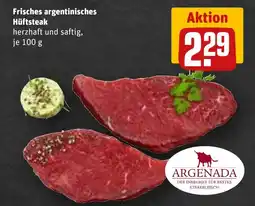REWE Frisches argentinisches Hüftsteak ARGENADA Angebot
