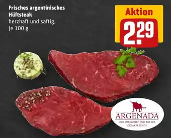 REWE Frisches argentinisches Hüftsteak ARGENADA Angebot