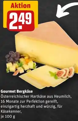 REWE Gourmet Bergkäse Angebot