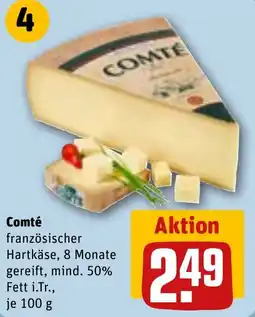REWE Comté französischer Hartkäse Angebot