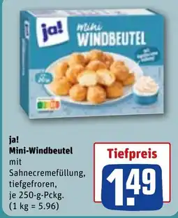 REWE ja! Mini-Windbeutel Angebot