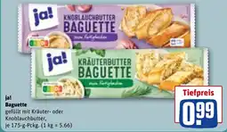 REWE ja! Baguette Angebot