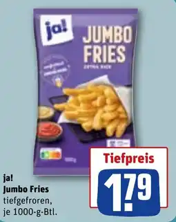 REWE ja! Jumbo Fries Angebot