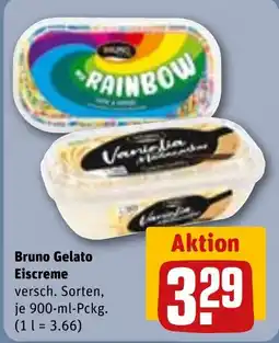 REWE Bruno Gelato Eiscreme Angebot
