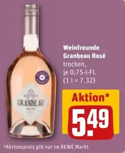 REWE Weinfreunde Granbeau Rosé Angebot