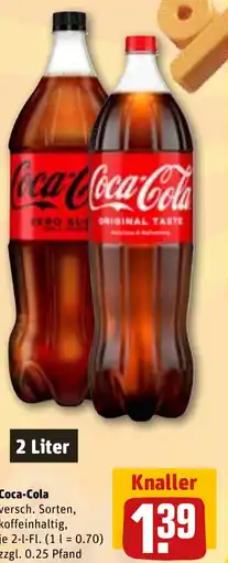 REWE Coca-Cola Angebot