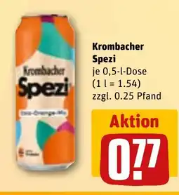 REWE Krombacher Spezi Angebot