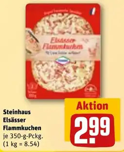 REWE Steinhaus Elsässer Flammkuchen Angebot
