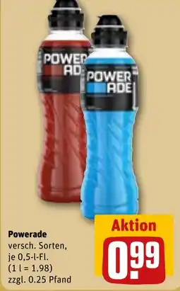 REWE Powerade Angebot