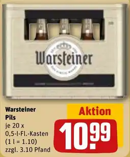 REWE Warsteiner Pils Angebot