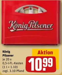 REWE Konig Pilsener Angebot