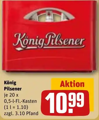 REWE Konig Pilsener Angebot