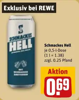 REWE Schmackes Hell Angebot