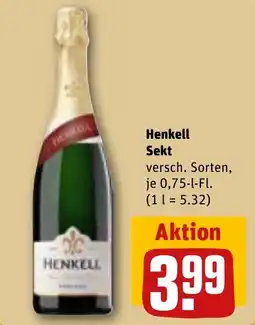 REWE Henkell Sekt Angebot