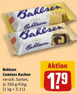 REWE Bahlsen Comtess Kuchen Angebot
