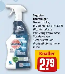 REWE Sagrotan Badreiniger Angebot