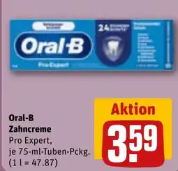 REWE Oral-B Zahncreme Angebot