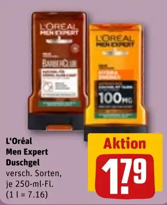 REWE L'Oréal Men Expert Duschgel Angebot