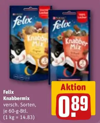 REWE Felix Knabbermix Angebot