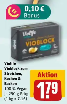 REWE Violife Vioblock zum Streichen, Kochen & Backen Angebot