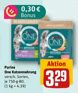 REWE Purina One Katzennahrung Angebot