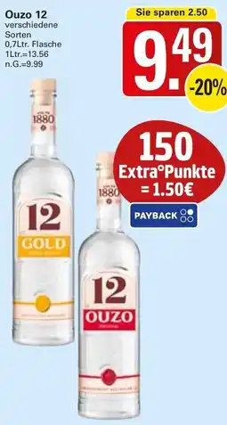 WEZ Ouzo 12 Angebot