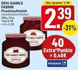WEZ DEN GAMLE FABRIK Fruchtaufstrich Angebot